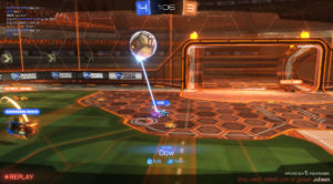 Rocket League - Rumble mode in action!