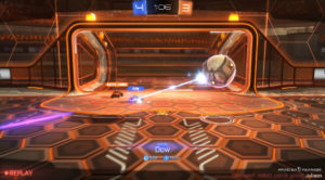 Rocket League - Rumble mode in action!