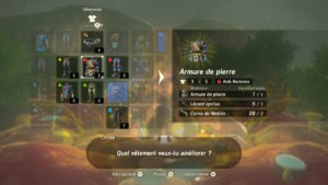 The Legend Of Zelda: Breath Of The Wild - Guide des équipements