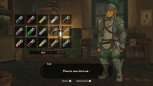 The Legend Of Zelda : Breath Of The Wild – Guide des équipements