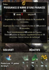 ESO - Recetas de Alchemy Glo'bulia