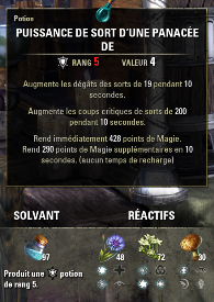 ESO - Alchemy Glo'bulia Recipes