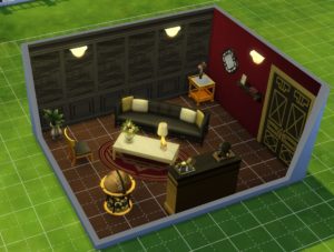 The Sims 4 - Visualização do pacote de materiais de acessórios vintage