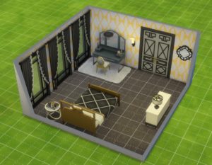 The Sims 4 - Visualização do pacote de materiais de acessórios vintage