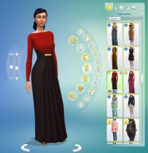 The Sims 4 - Visualização do pacote de materiais de acessórios vintage