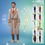 The Sims 4 - Visualização do pacote de materiais de acessórios vintage