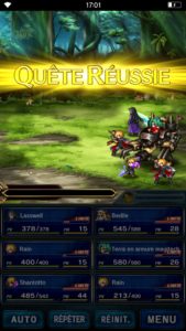 Final Fantasy Brave Exvius - Visualização de RPG para celular