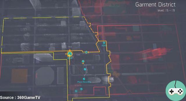 The Division - Guide des Intels: Garment District