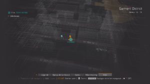 The Division - Guide des Intel: Garment District