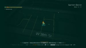 The Division - Guide des Intels: Garment District