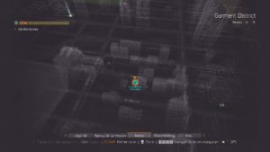 The Division - Guide des Intel: Garment District