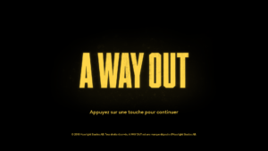 A Way Out - A New Level of Cooperation