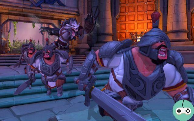 Orcs Must Die! takes on the appearance of MOBA