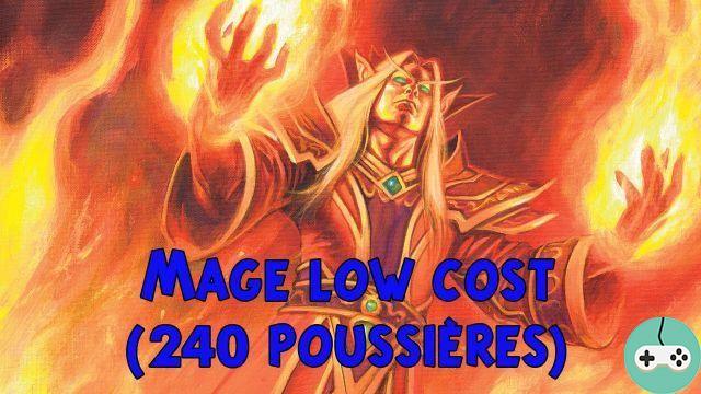 HearthStone: mago de mazo de bajo coste (240 poussières)