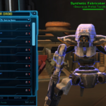 SWTOR - GSH: Habilidades da tripulação e pré-fabricados