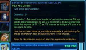 SWTOR – Réputation : Galactic Solutions Industries