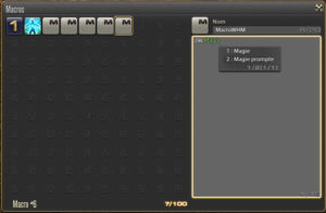 FFXIV – Macros