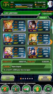 DBZ Dokkan Battle - Puzzle et Saiyans