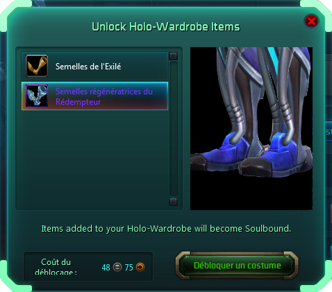 Wildstar - La Holo-Penderie