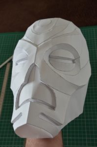 ESO - PaperCraft: Máscara de sacerdote dragón