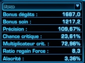 SWTOR - Erudite Damage - Telekinesis