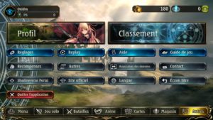 Shadowverse: algunos juegos de cartas en la nueva versión FR