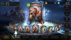 Shadowverse - Alcuni giochi di carte nella nuova versione FR