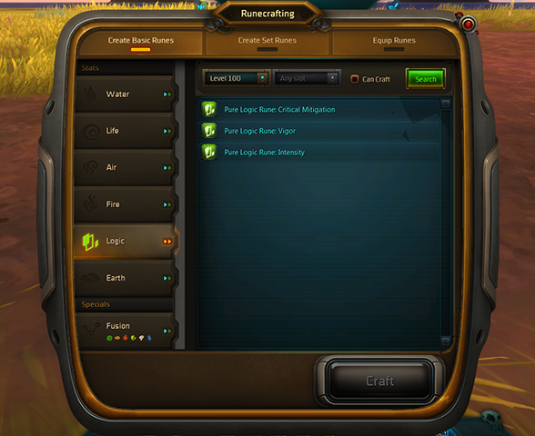 Wildstar - Improved runes