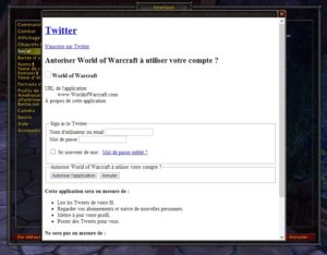 WoW - 6.1: aplicativo Twitter