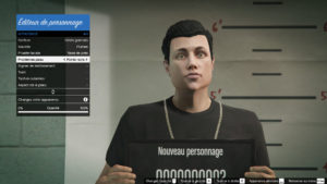 GTA Online: creación de personajes