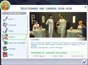 The Sims 4 - Culinary Career