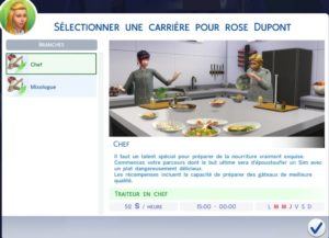 Los Sims 4 - Carrera culinaria