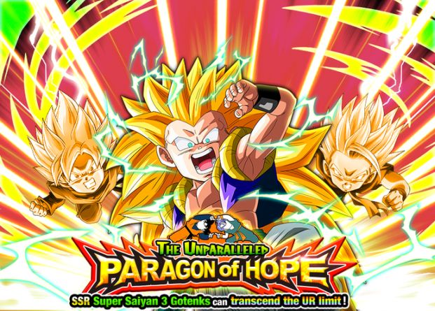 DBZ Dokkan Battle - Paragon of Hope (Gotenks SSJ3)