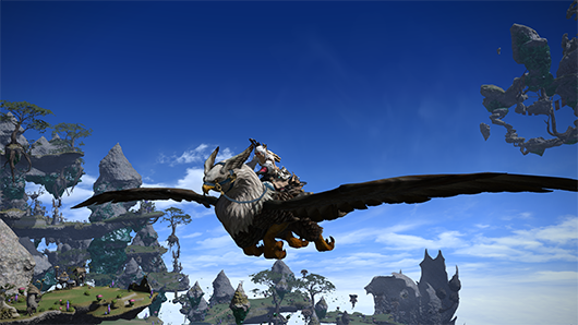 FFXIV - Heavensward Tour - New Zones and Flying Mounts