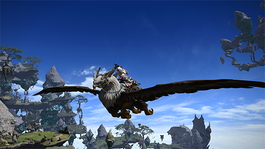 FFXIV - Heavensward Tour - Nuevas zonas y monturas voladoras