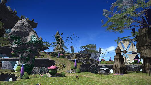 FFXIV - Heavensward Tour - New Zones and Flying Mounts