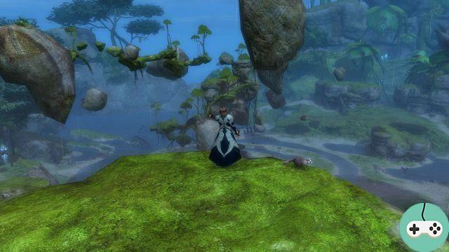 GW2 - Quebra-cabeças de salto: Floresta Caledon