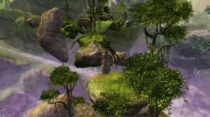 GW2 - Quebra-cabeças de salto: Floresta Caledon