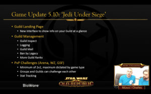 SWTOR - Live summary: update 5.10