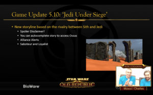 SWTOR - Riepilogo live: aggiornamento 5.10