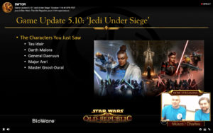 SWTOR - Riepilogo live: aggiornamento 5.10