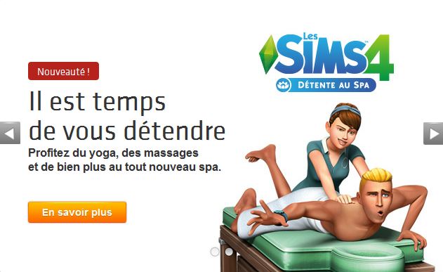 The Sims 4 - Spa Relaxation Available