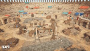 Lâmina do Conquistador - Visualização do Coliseu