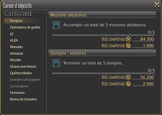 FFXIV - Libro de goles