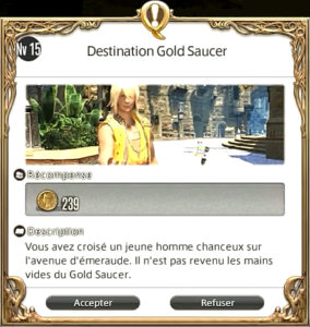 FFXIV - Introducción au Gold Saucer