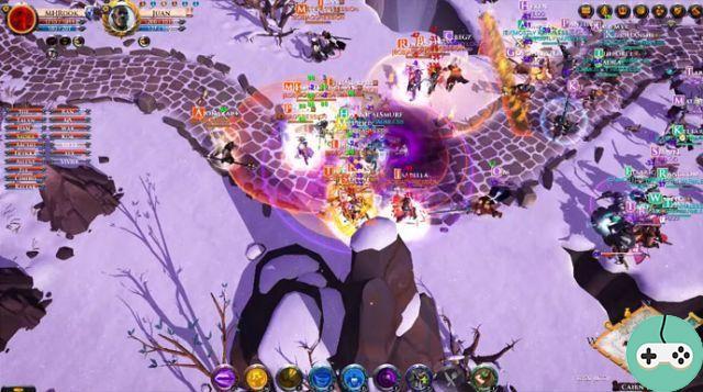 OUTPOST ROXO, FIGHT E GANK ALBION ONLINE #007