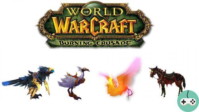 WoW: monturas raras de The Burning Crusade