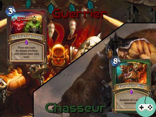 HearthStone - Carta de Caçador e Guerreiro revelada