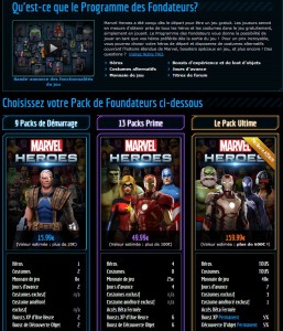 Marvel Heroes : fin de bêta