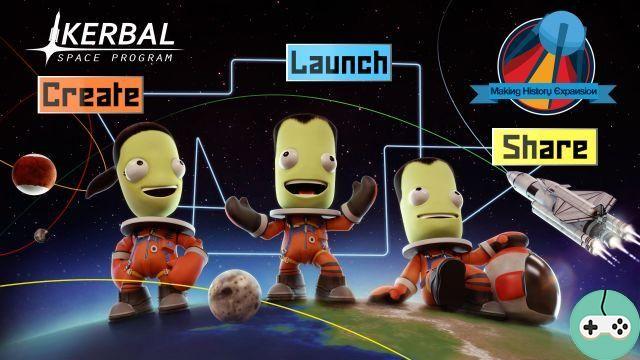 Programa Espacial Kerbal: Fazendo História - Crie sua própria aventura espacial!